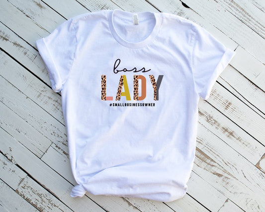 Boss Lady - Sublimation T-Shirt/Polyester Material